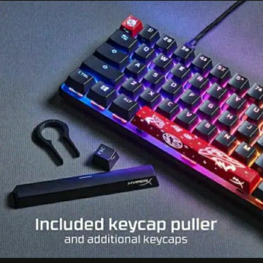 HyperX 65 Alloy Compact Mechanical Game Keyboard Black